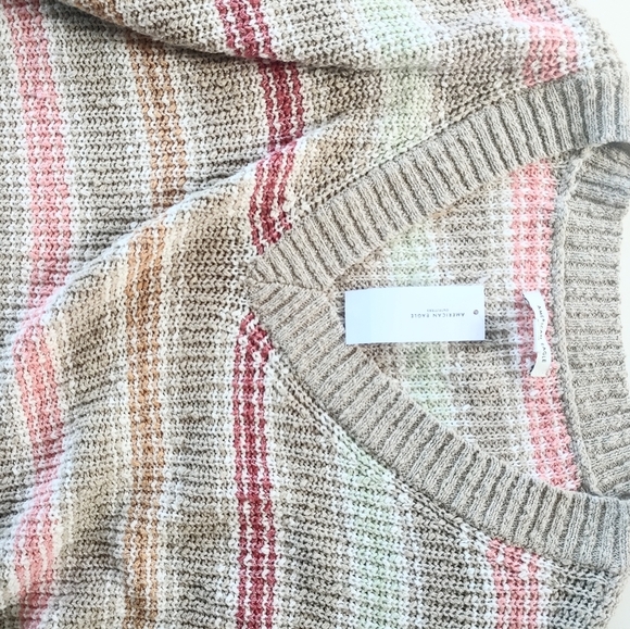 NEW! AEO cropped sweater top Sz XL - Picture 7 of 16